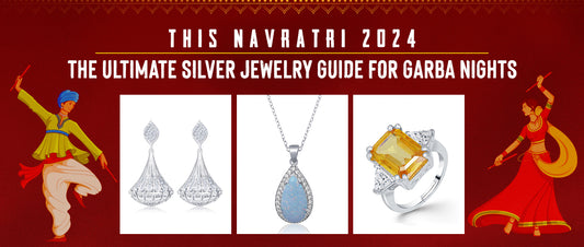 Shine Bright This Navratri 2024: The Ultimate Silver Jewelry Guide for Garba Nights