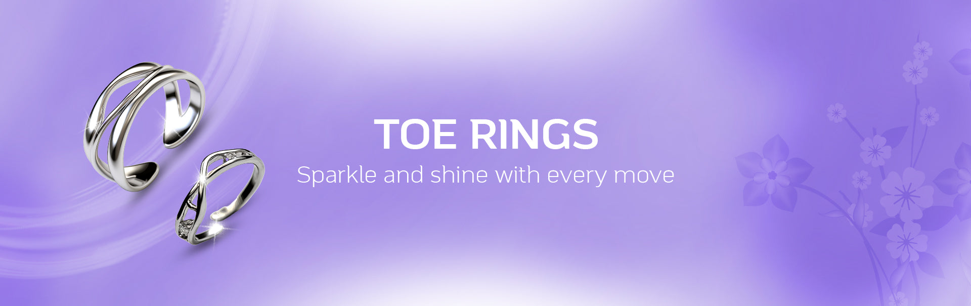 Silver Toe Rings for Women