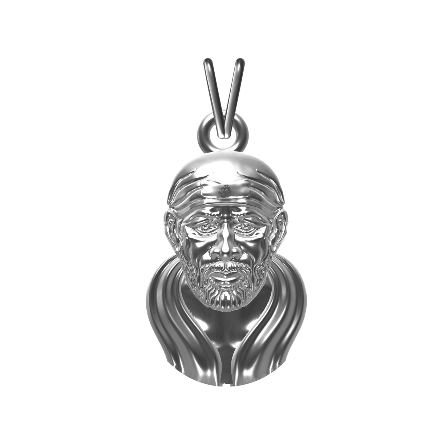 925 sterling Silver God Pendant 