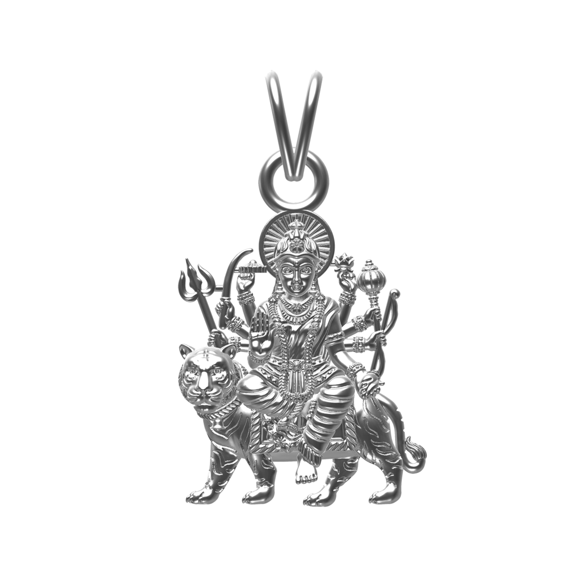 925 sterling Silver God Pendant 