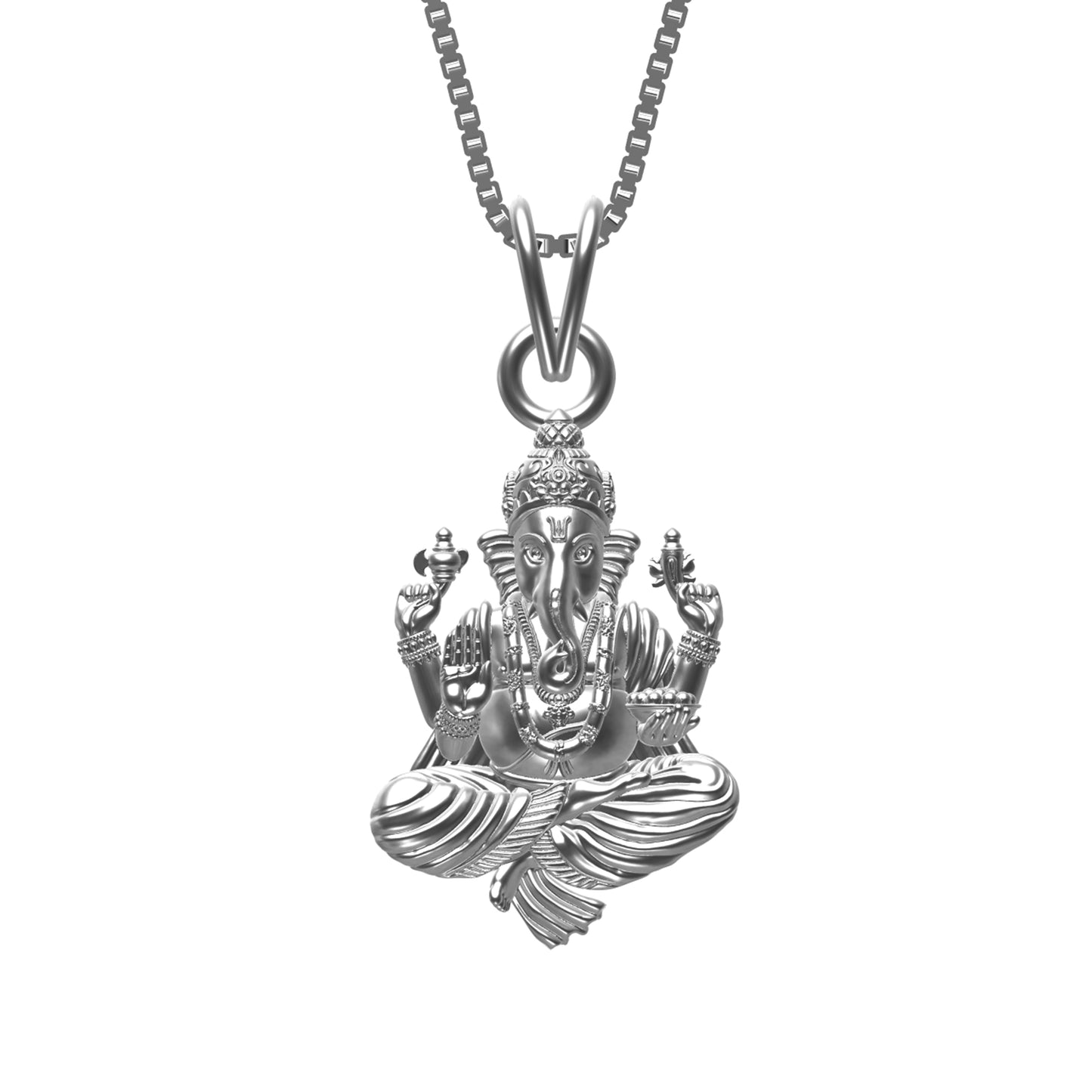 925 sterling Silver God Pendant 