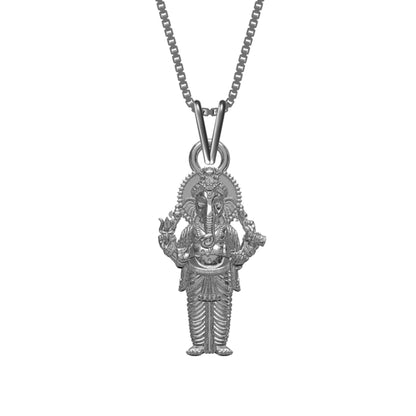 Silver Lord Ganesha Pendant