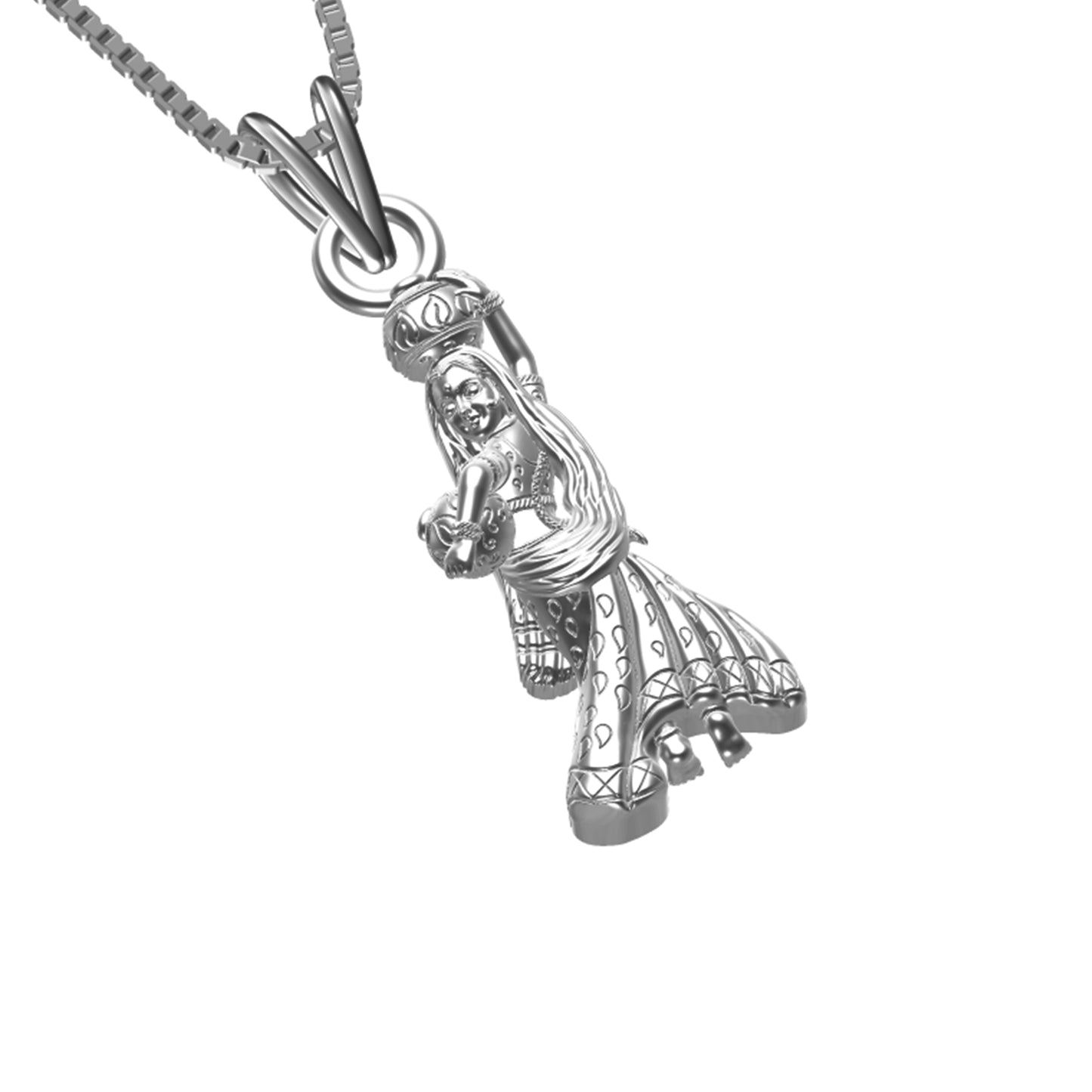 925 sterling Silver God Pendant 