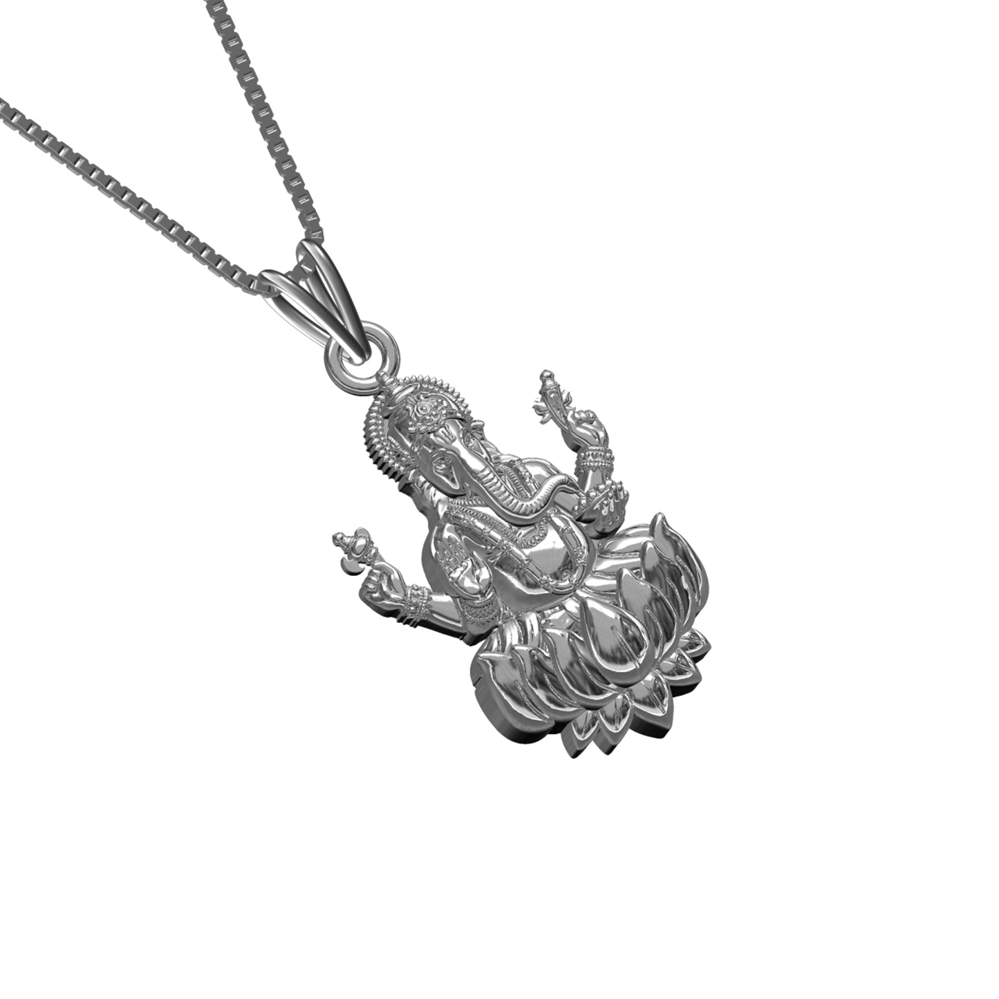 925 sterling Silver God Pendant 