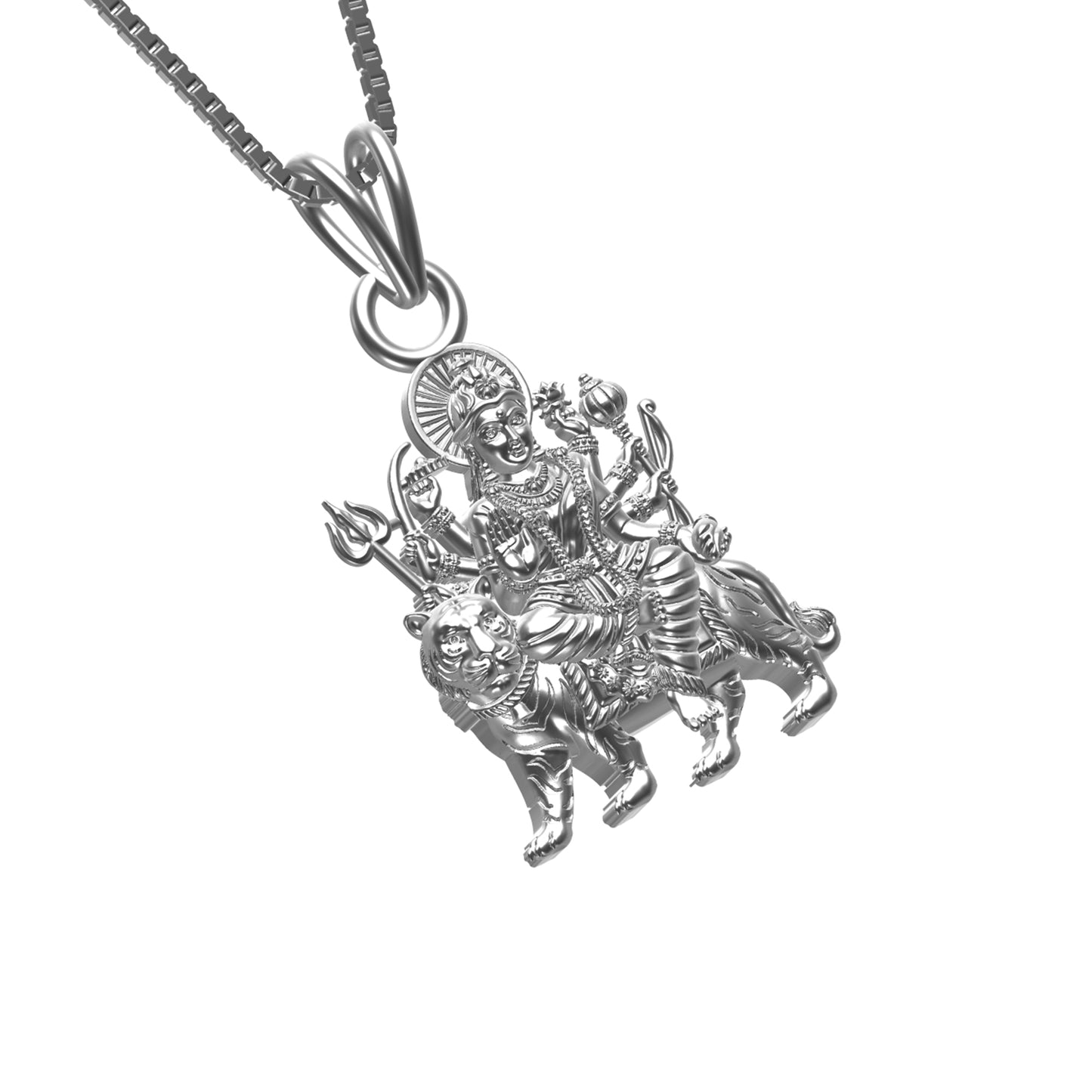 925 sterling Silver God Pendant 