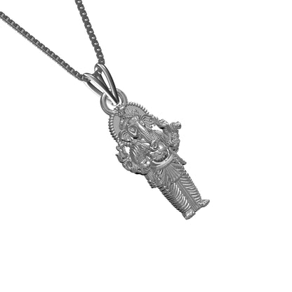 Silver Lord Ganesha Pendant