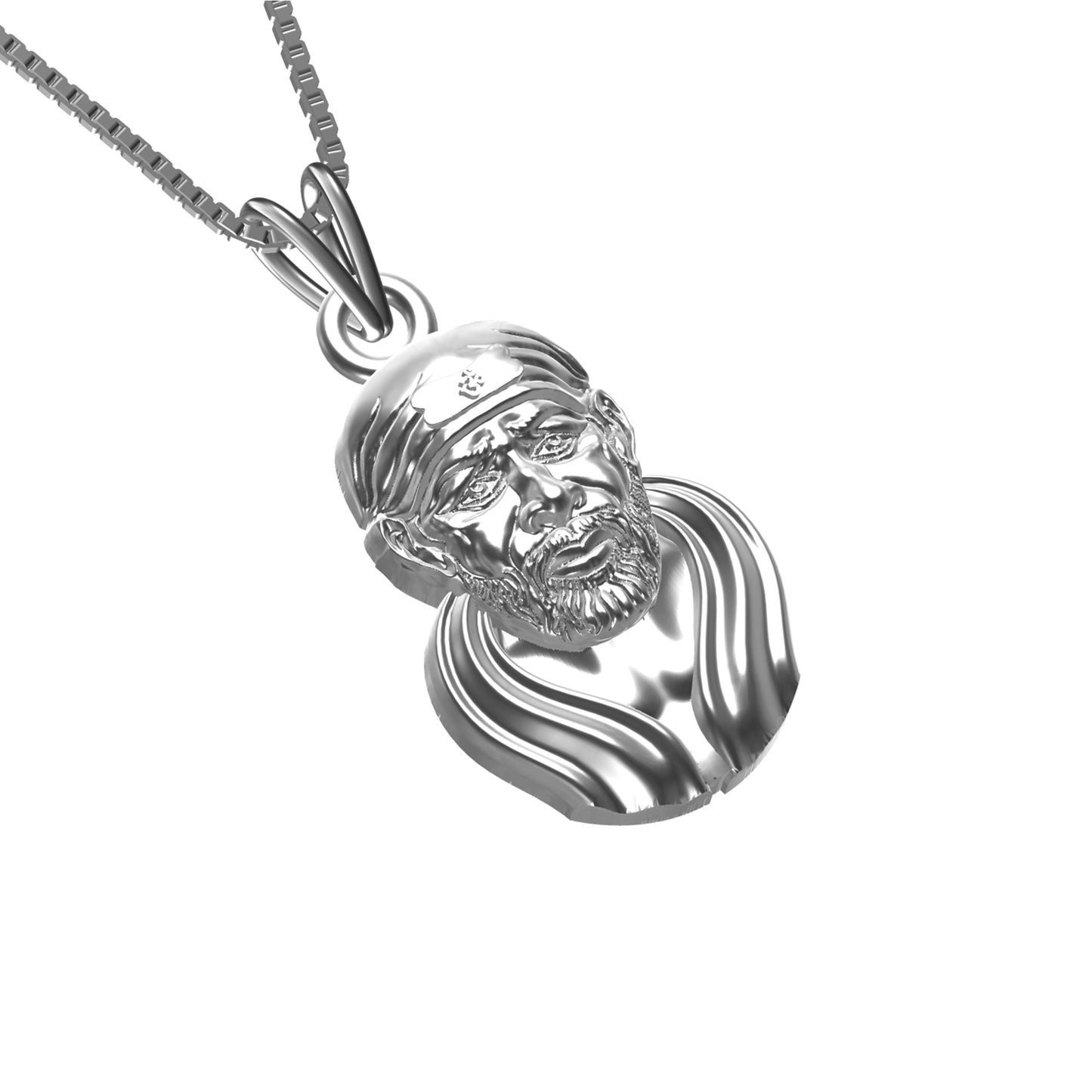 925 sterling Silver God Pendant 