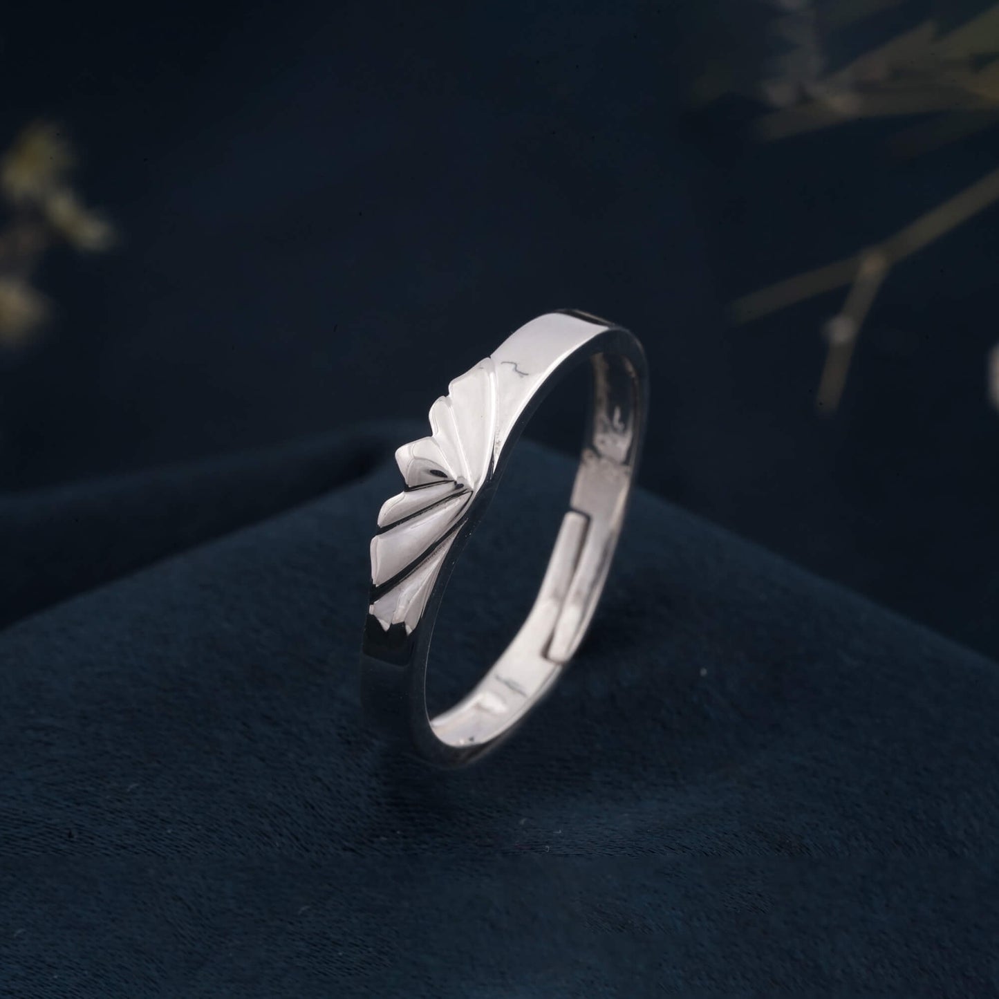 Silver Knight Band For Men