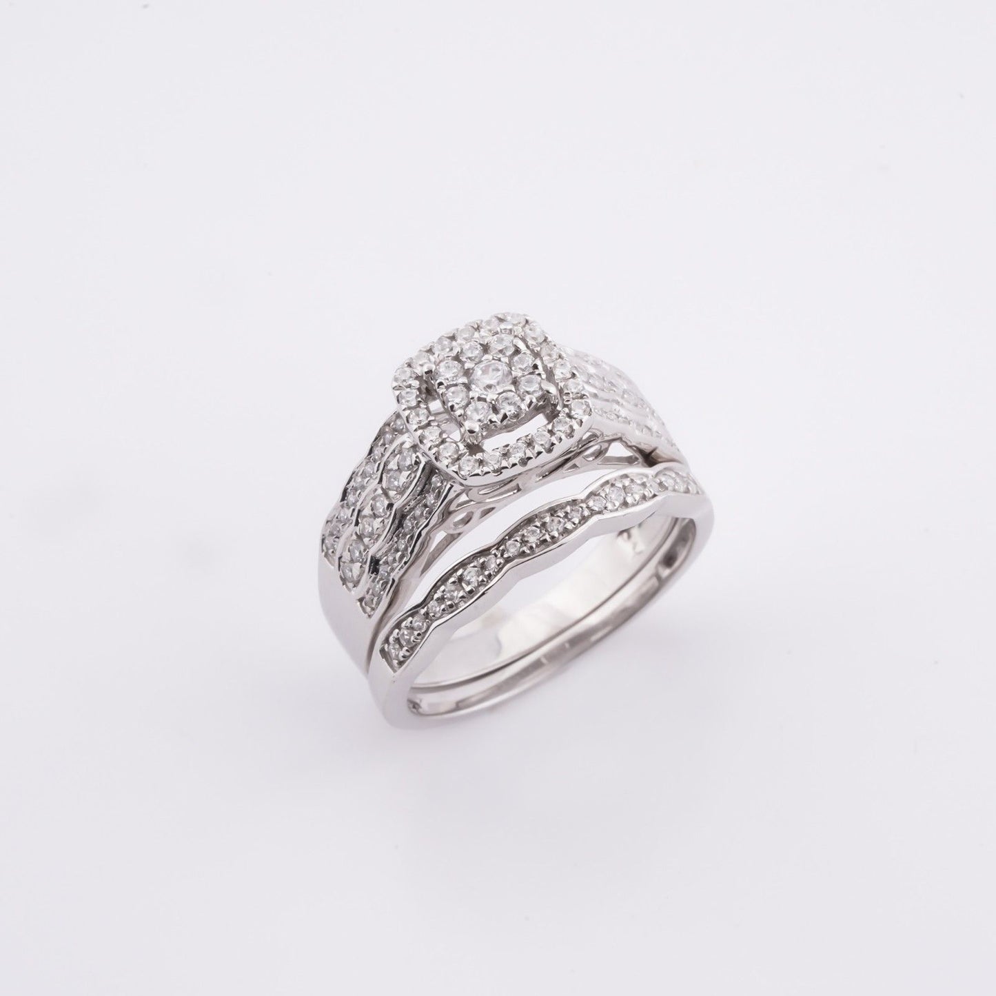 Moissanite Ring For Women, Enagament Ring, Real Moissanite Ring, Moissanite Silver Ring 