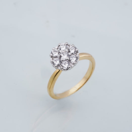 Moissanite Ring For Women, Enagament Ring, Real Moissanite Ring, Moissanite Silver Ring 