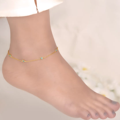 Silver Anklet For Women