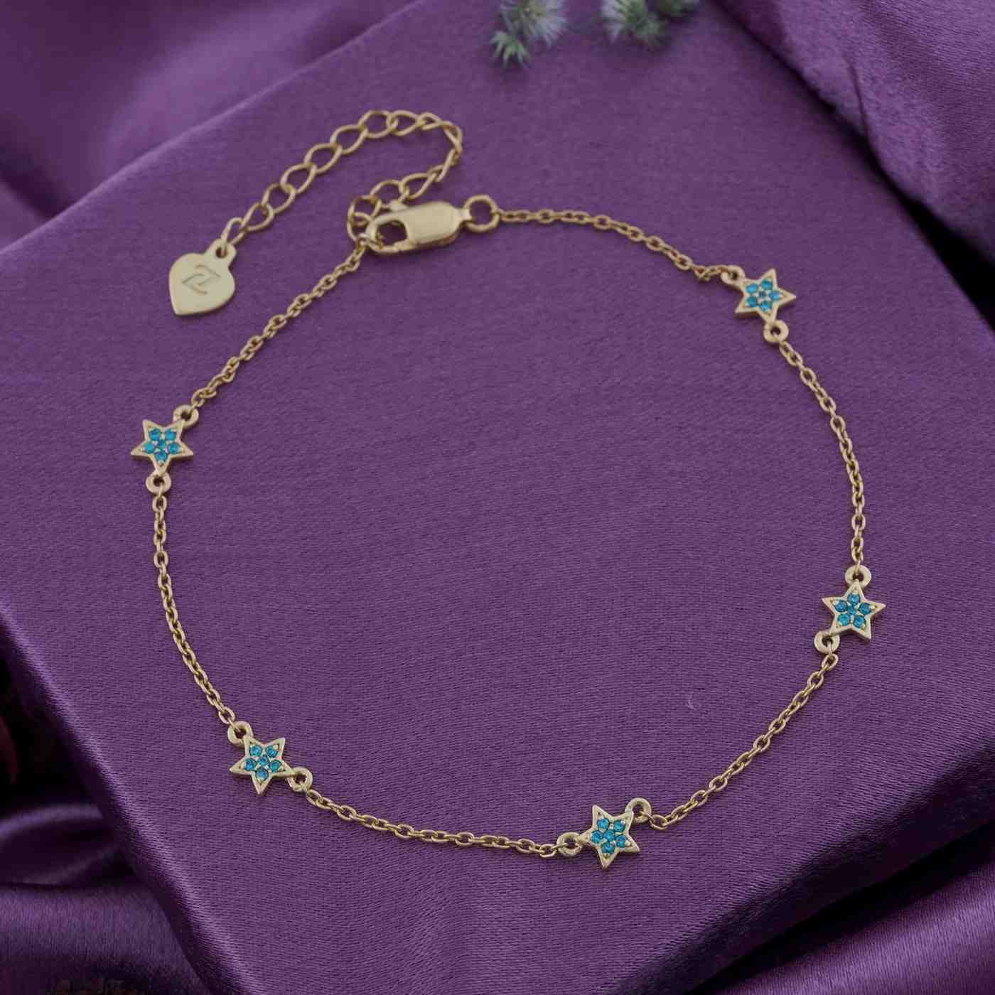 925 sterling silver anklets for women