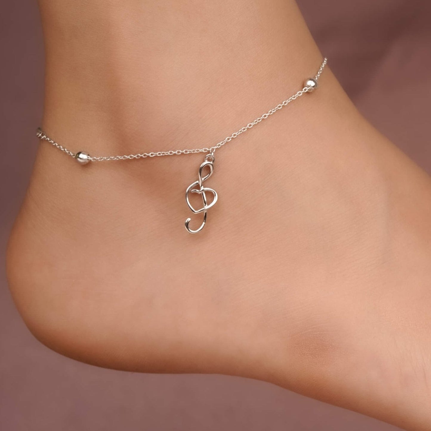 Silver Anklet For Women