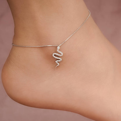 Silver Anklet For Women