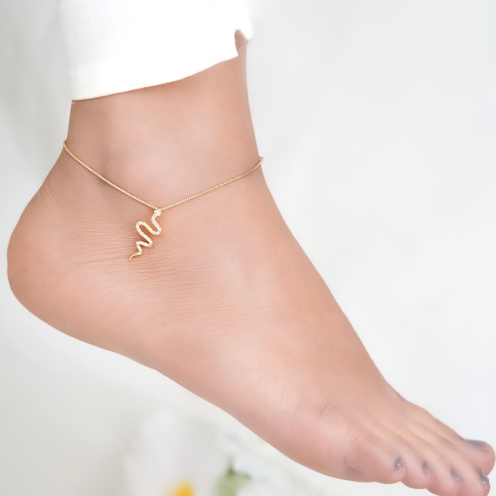 Silver Anklet For Women