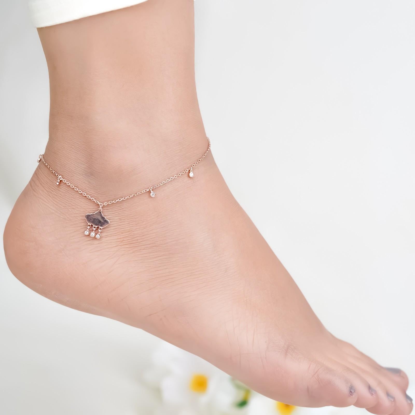 Silver Anklet For Women