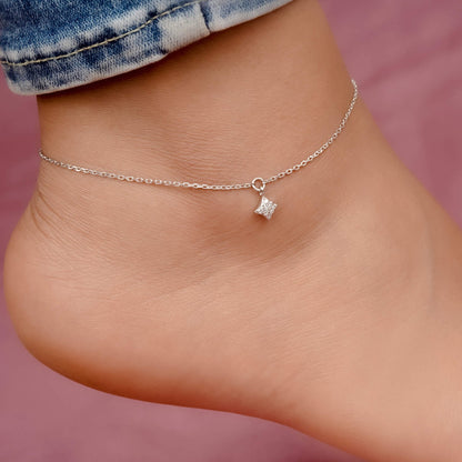 Silver Anklet For Women