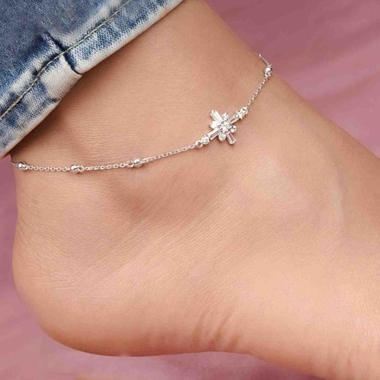 Silver Anklet