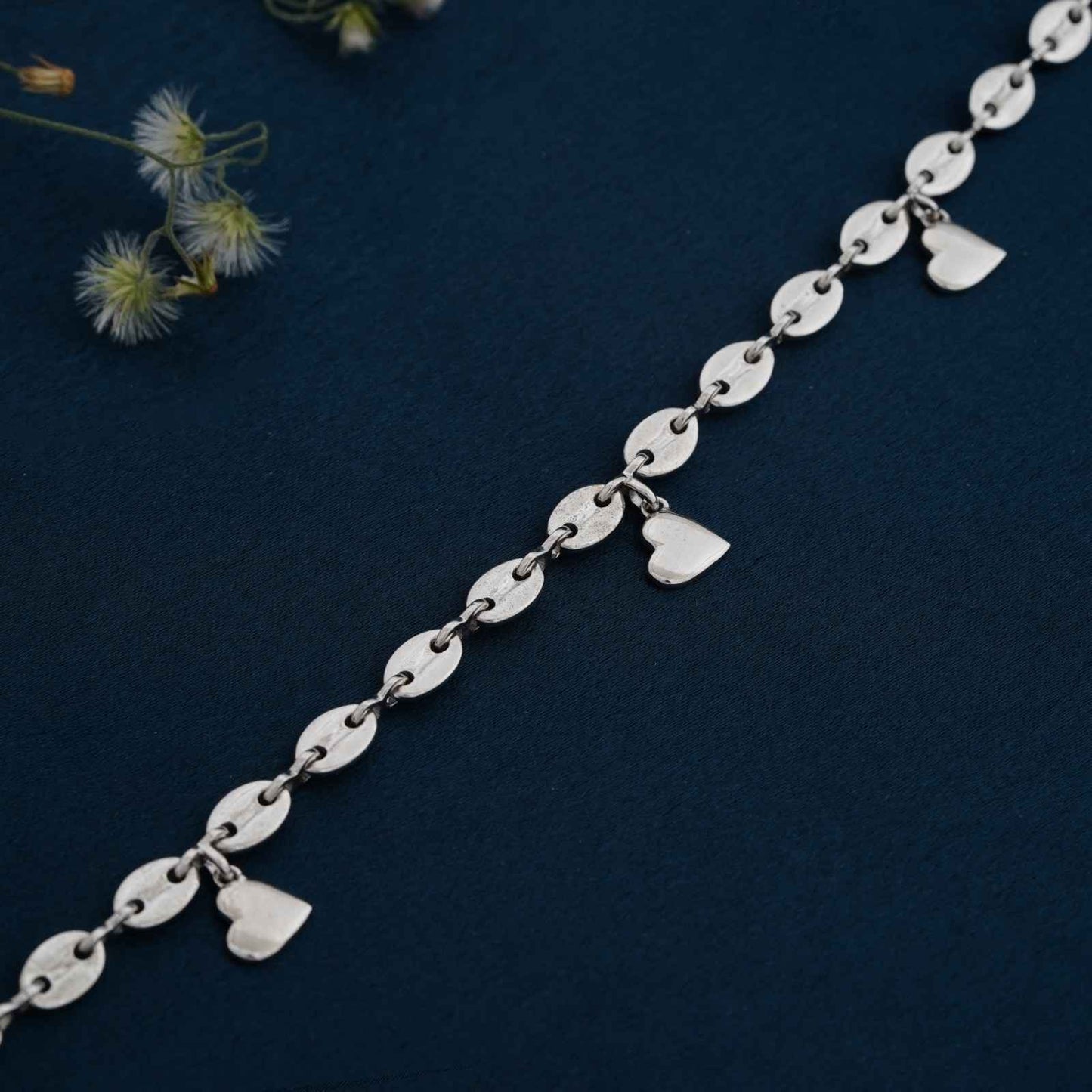 anklets for women sterling silver