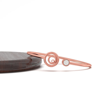 Rose Gold Chopard Happy Spirit Bangle