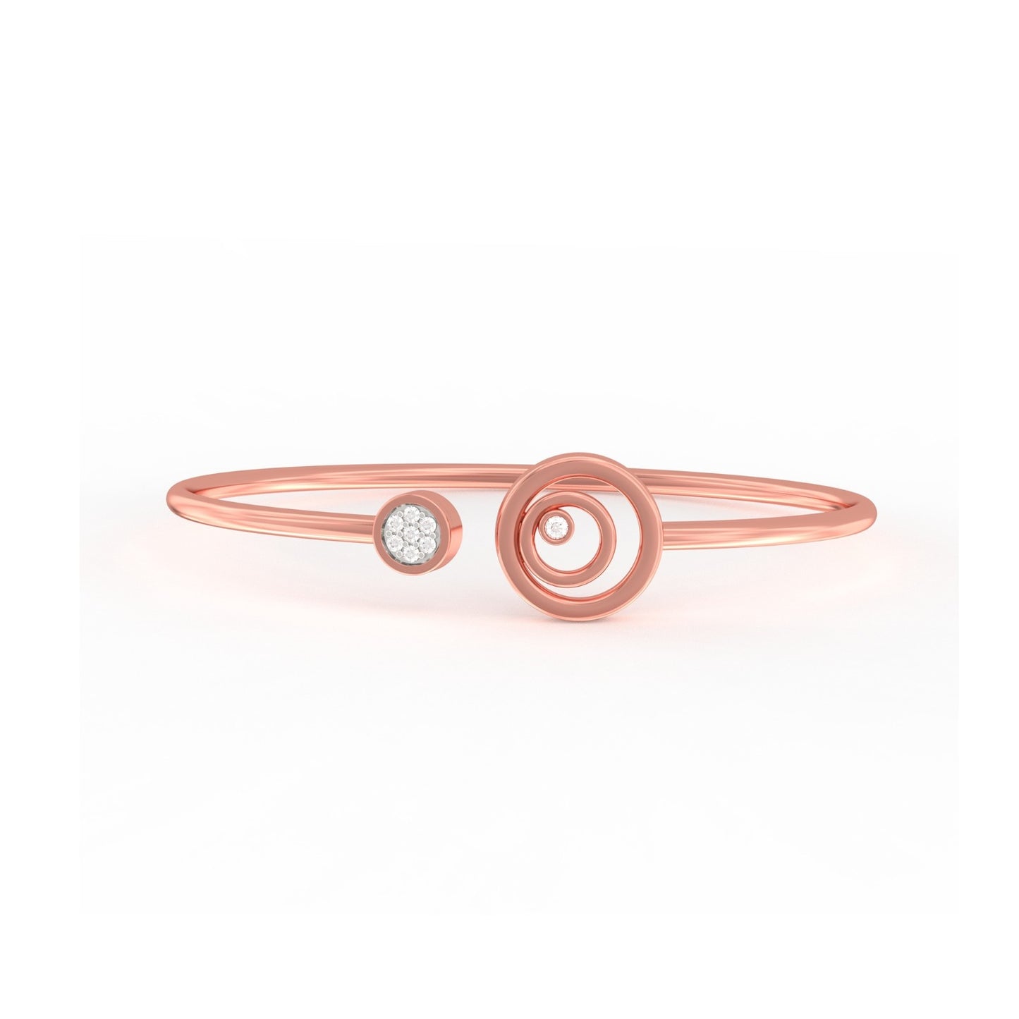 Rose Gold Chopard Happy Spirit Bangle