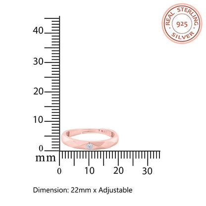 Rose Gold Harmony Women's Band