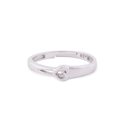 Silver Endless Love Ring For Her