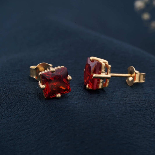 Golden Seeking Solace Stud Earrings