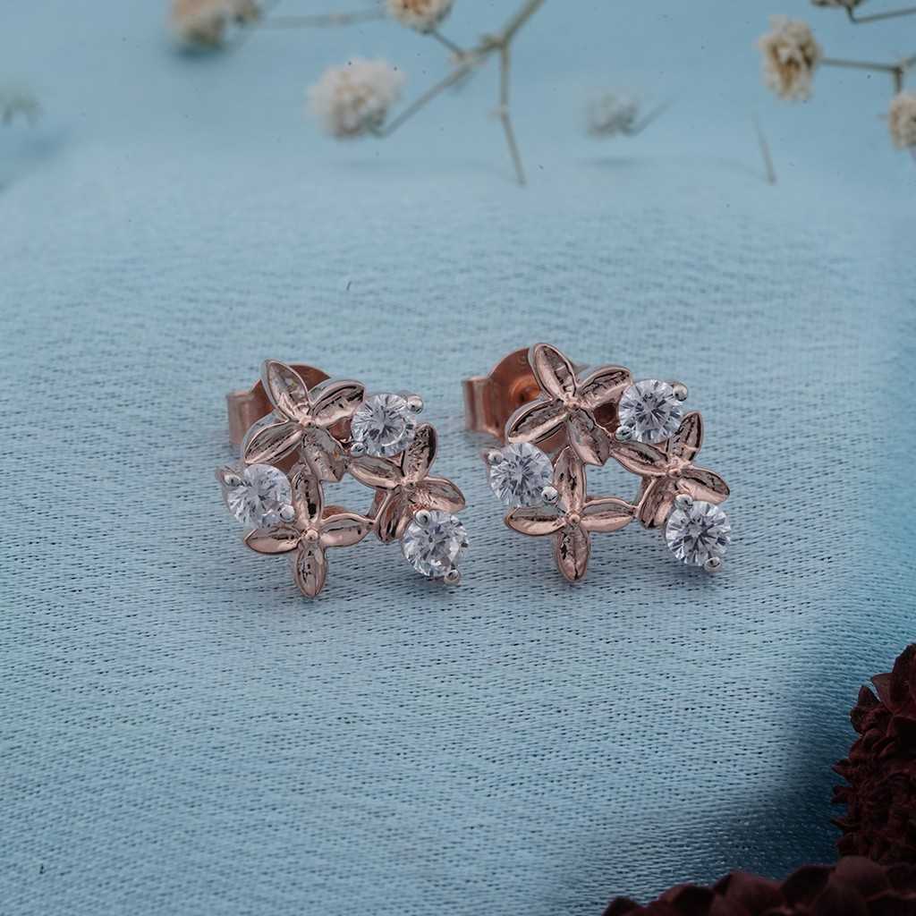 Rose Gold Starlight Studs