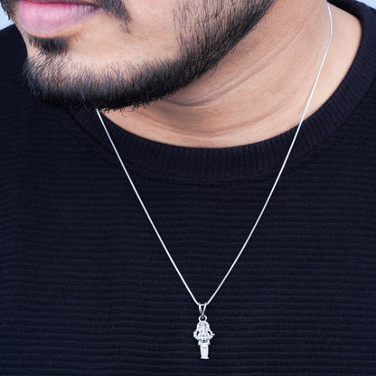 Silver Lord Ganesha Pendant