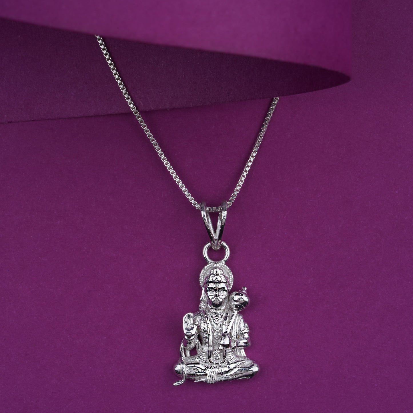 925 sterling Silver God Pendant 