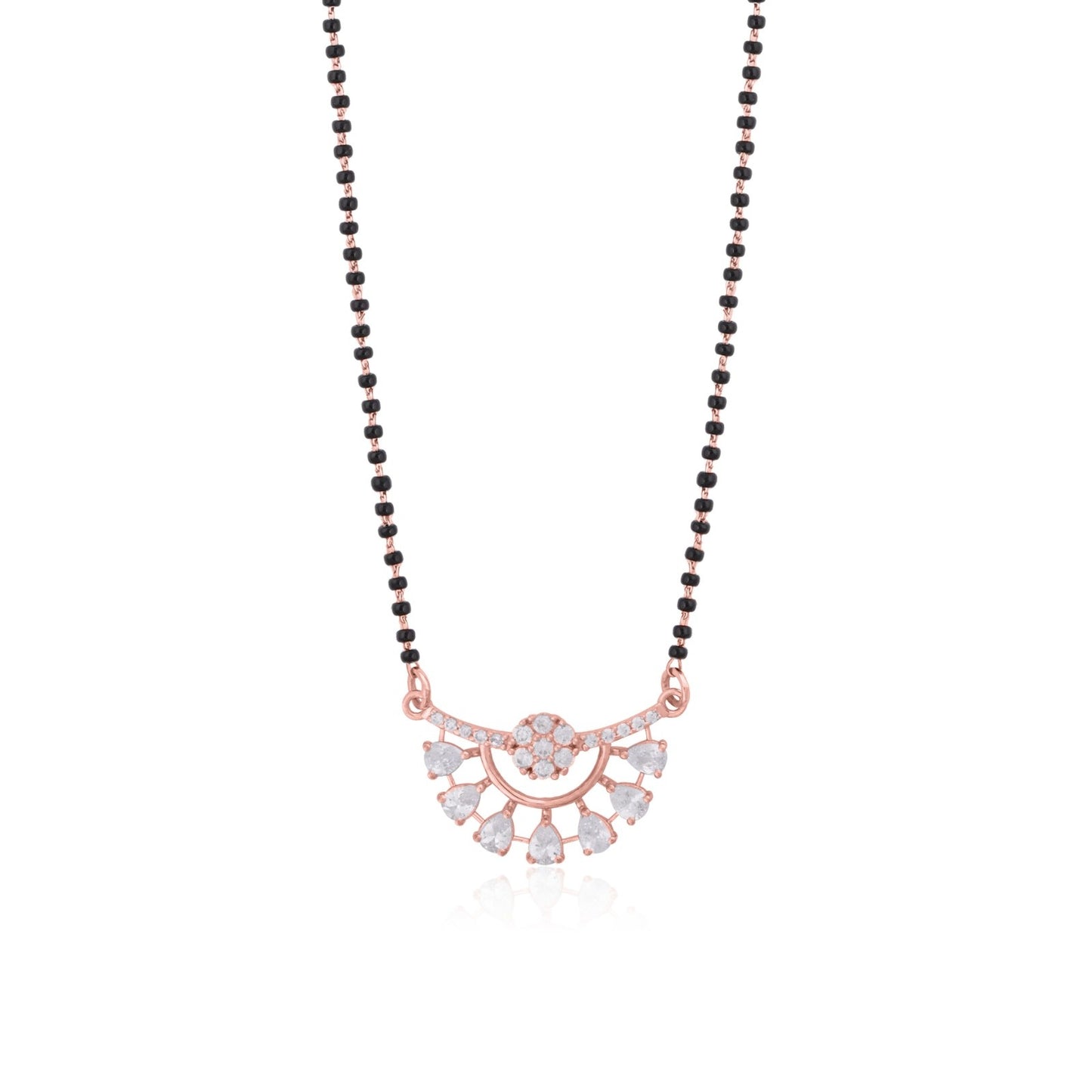 Rose Gold Sassy Mangalsutra For Wife