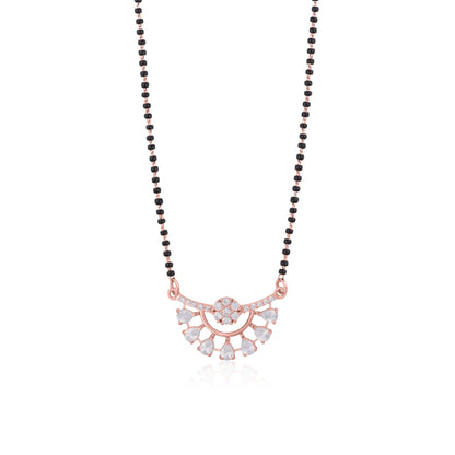 Rose Gold Sassy Mangalsutra For Wife