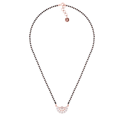 Rose Gold Sassy Mangalsutra For Wife