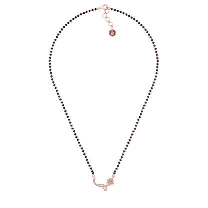 Rose Gold Floral Love Bond Mangalsutra