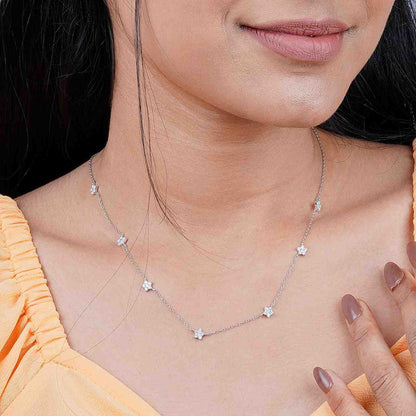 Silver Choker Necklace