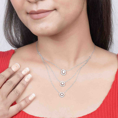 925 sterling silver necklace for women