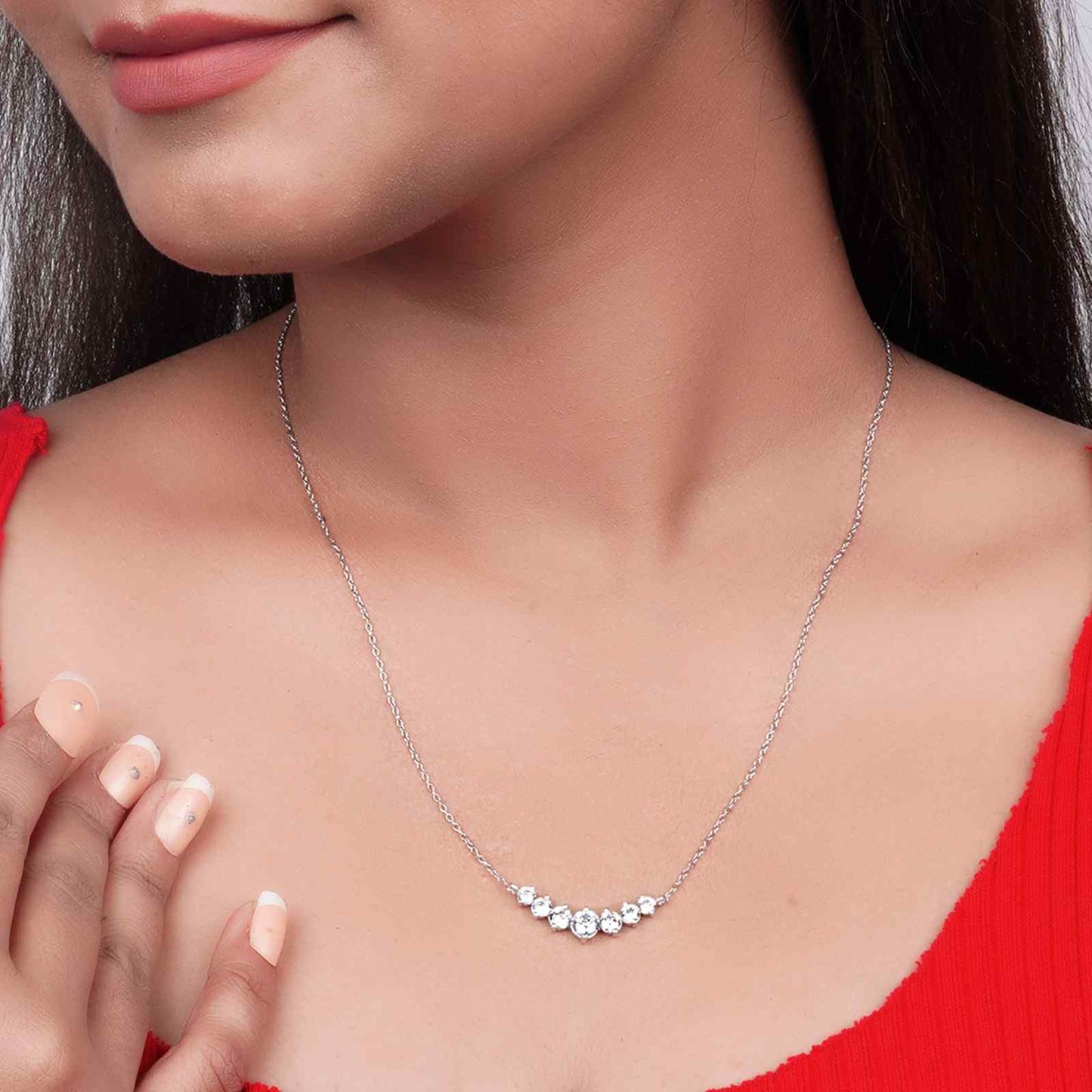 925 sterling silver necklace for women