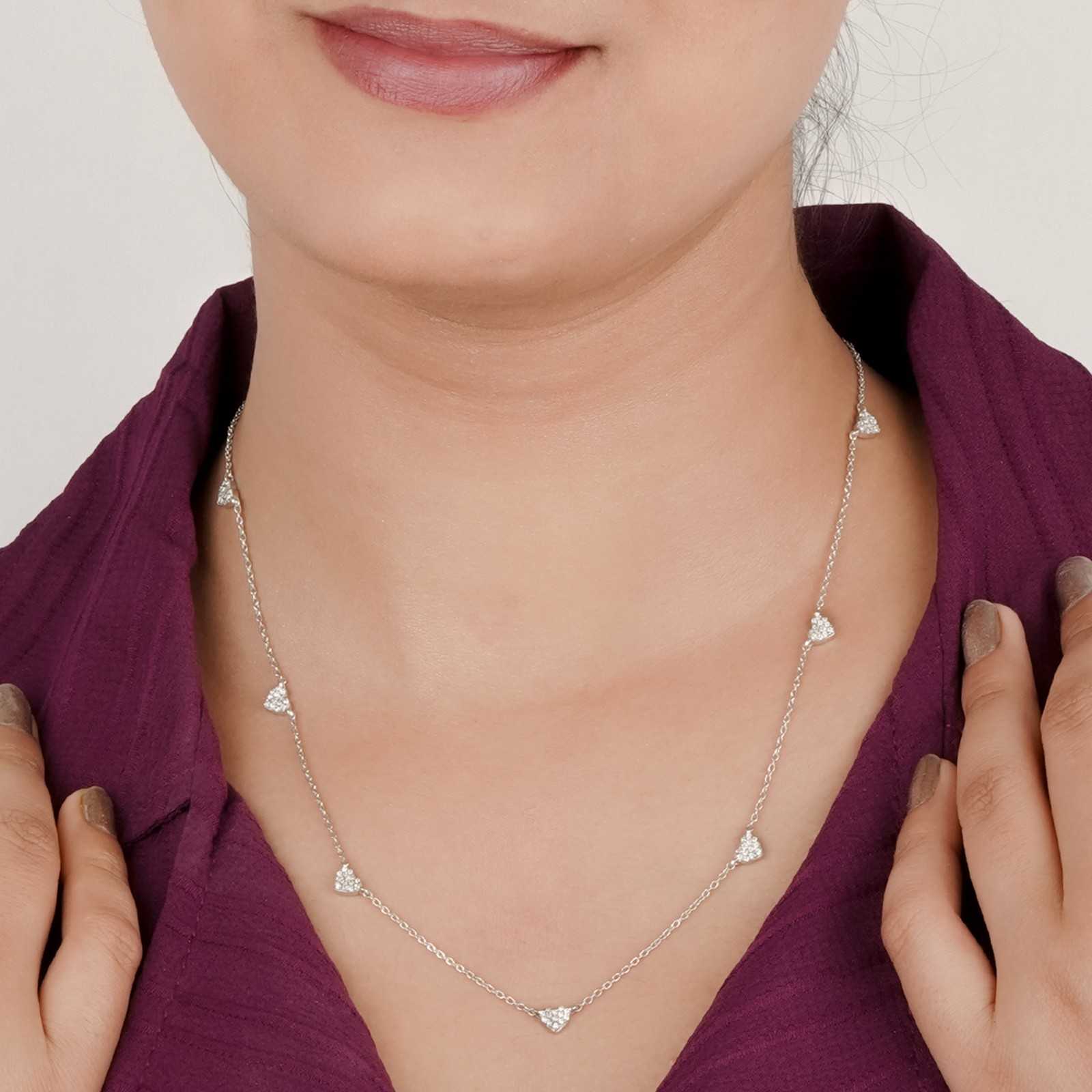 925 sterling silver necklace for women