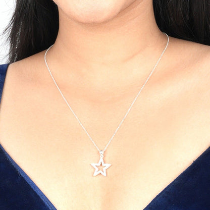 Sterling Silver Star Pendant