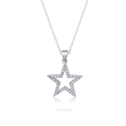 Sterling Silver Star Pendant