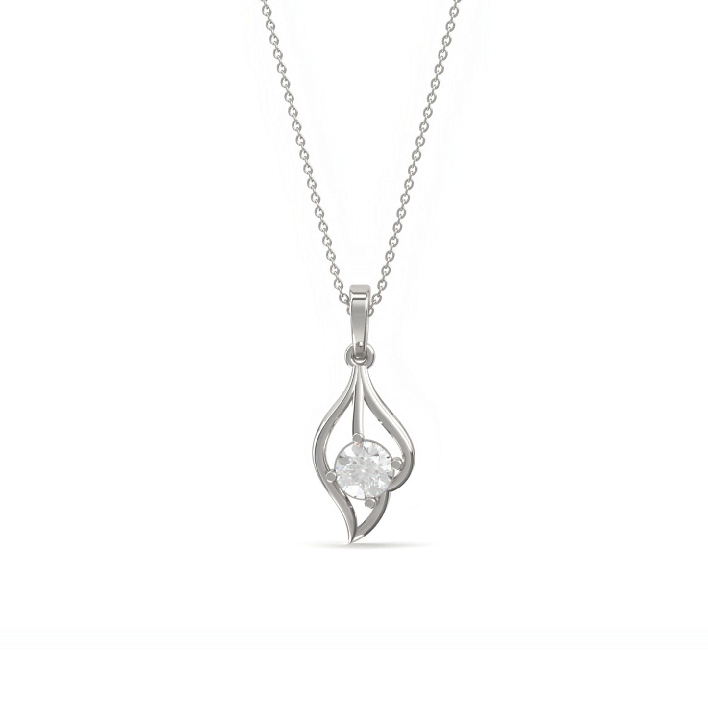 Sterling Silver Falling Dew Pendant