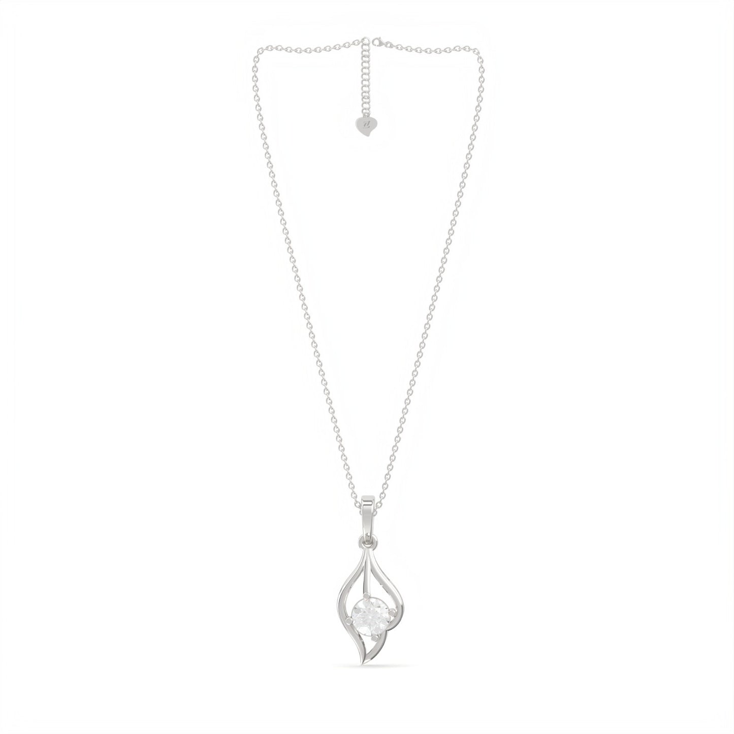 Sterling Silver Falling Dew Pendant