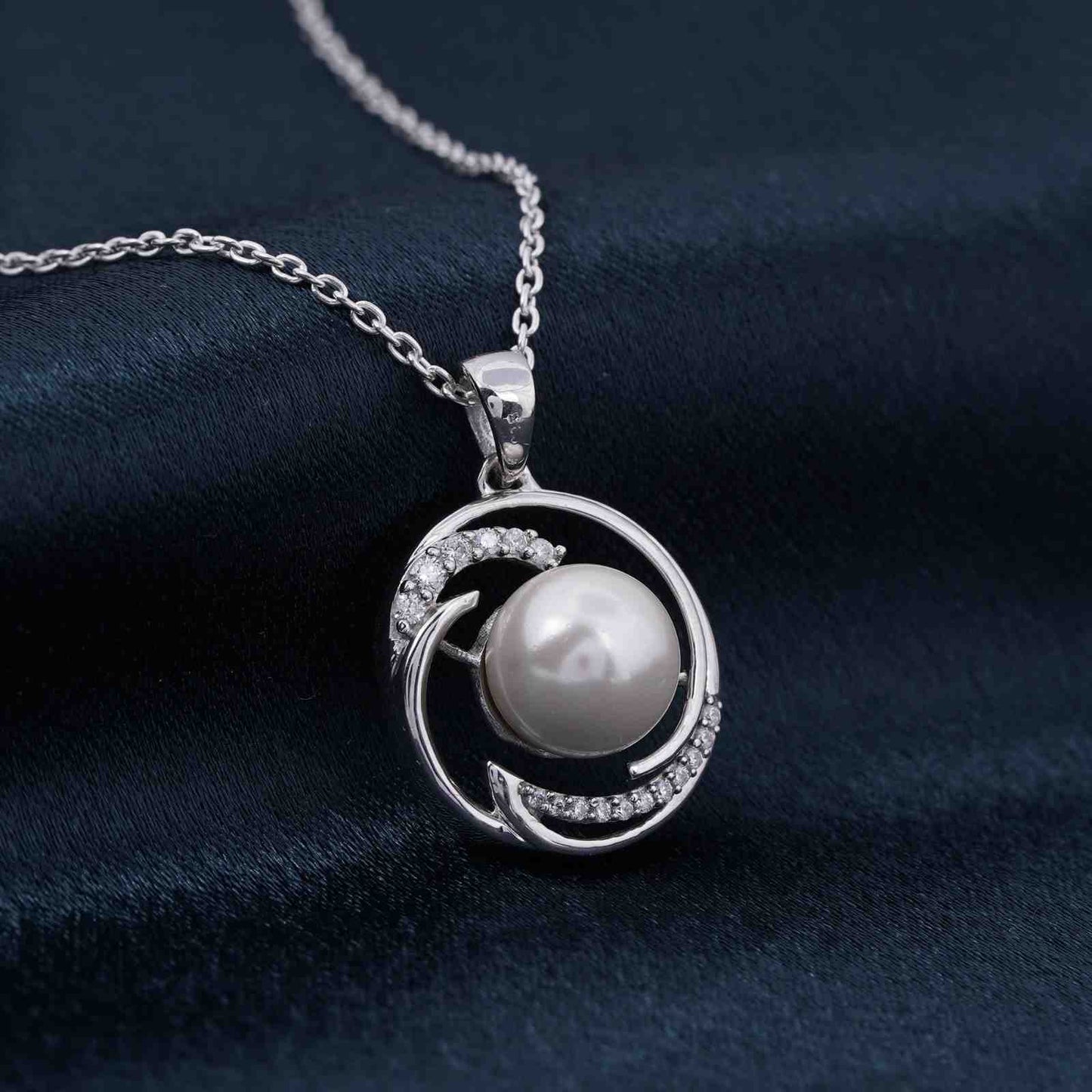 Silver Nature Soul Pearl Pendant