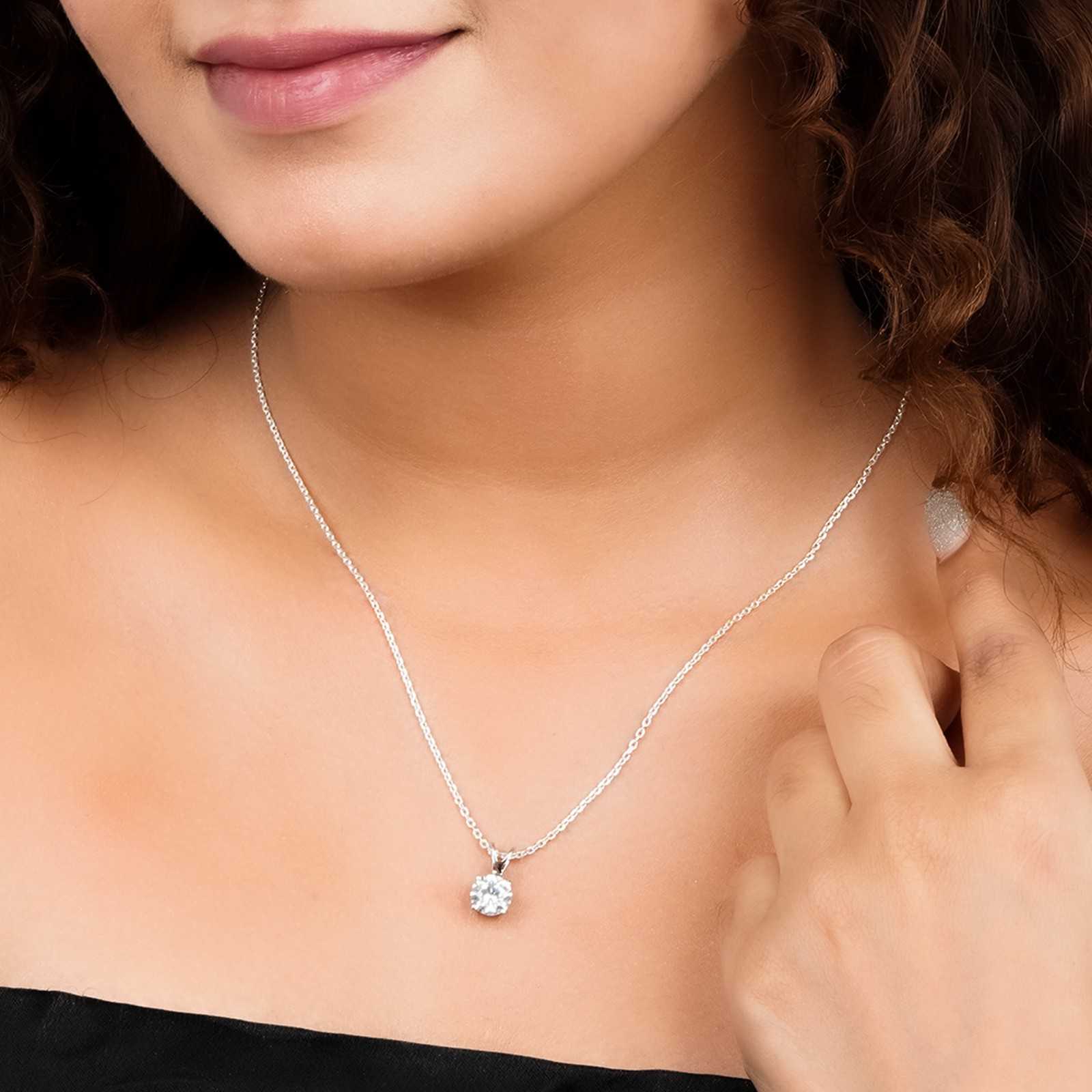 Silver pendant For Women & Girls