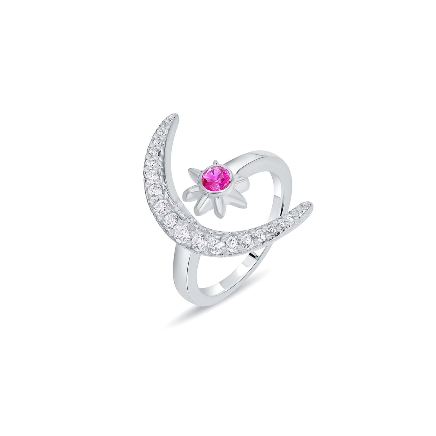 Silver Ruby Ring