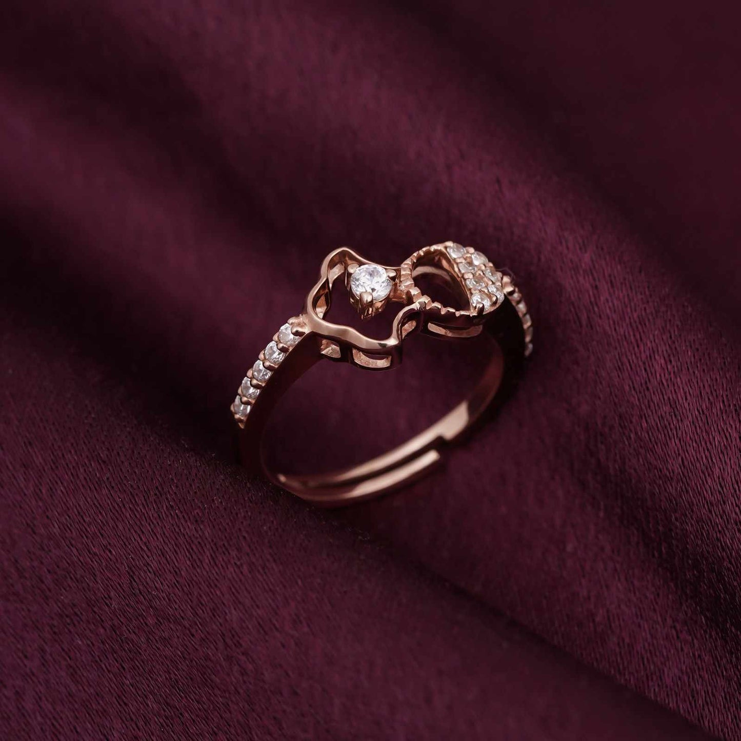 Rose Gold Precious Moment Ring