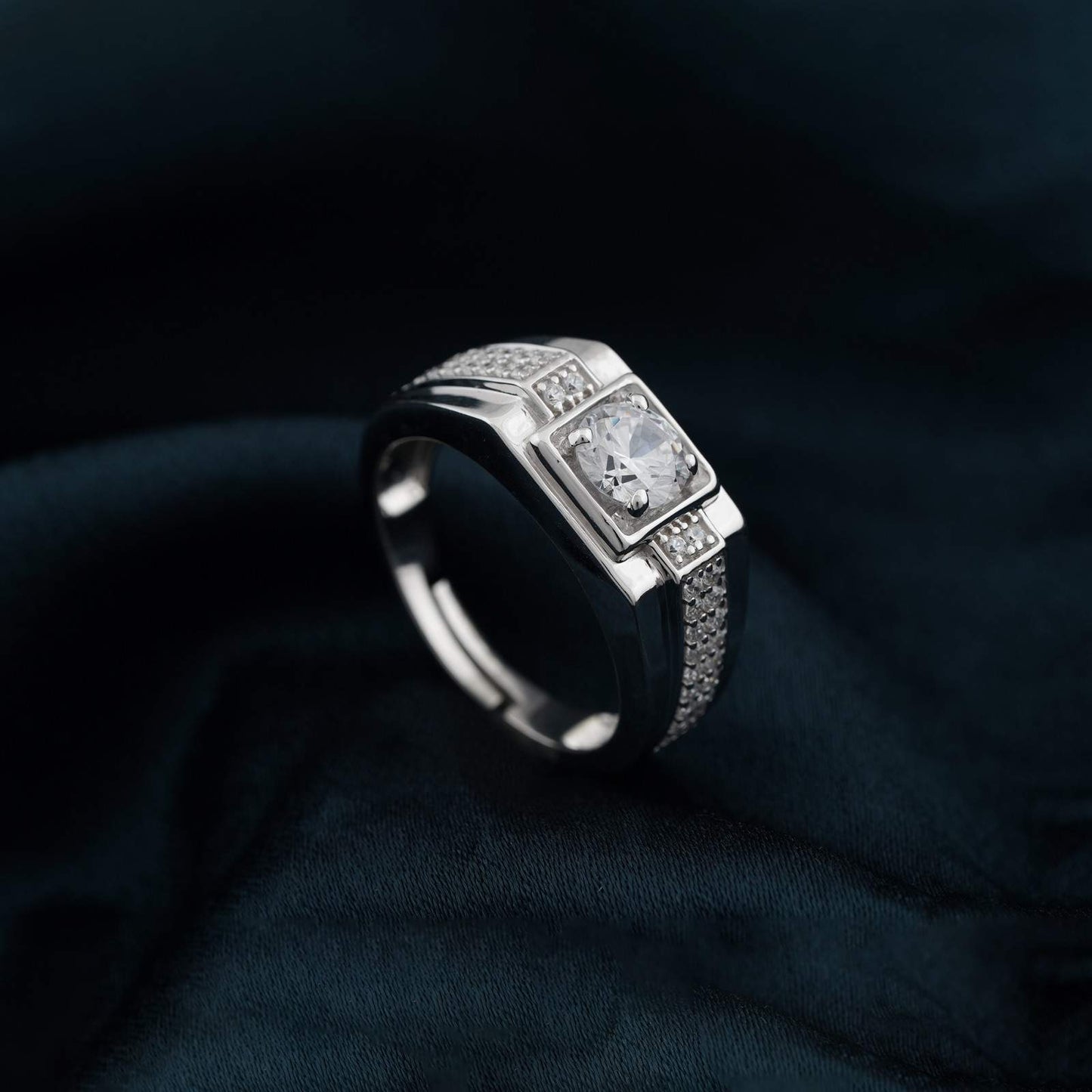 Silver rings for men