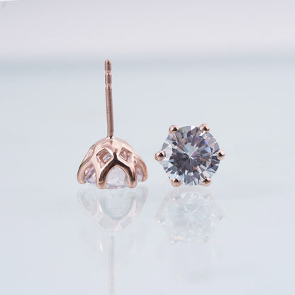 Rose Gold Brighter Than Ever Stud Earrings