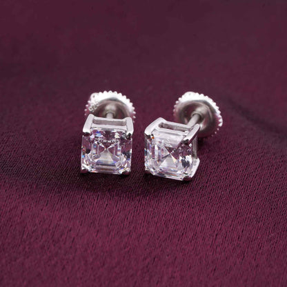 Silver Seeking Solace Stud Earrings